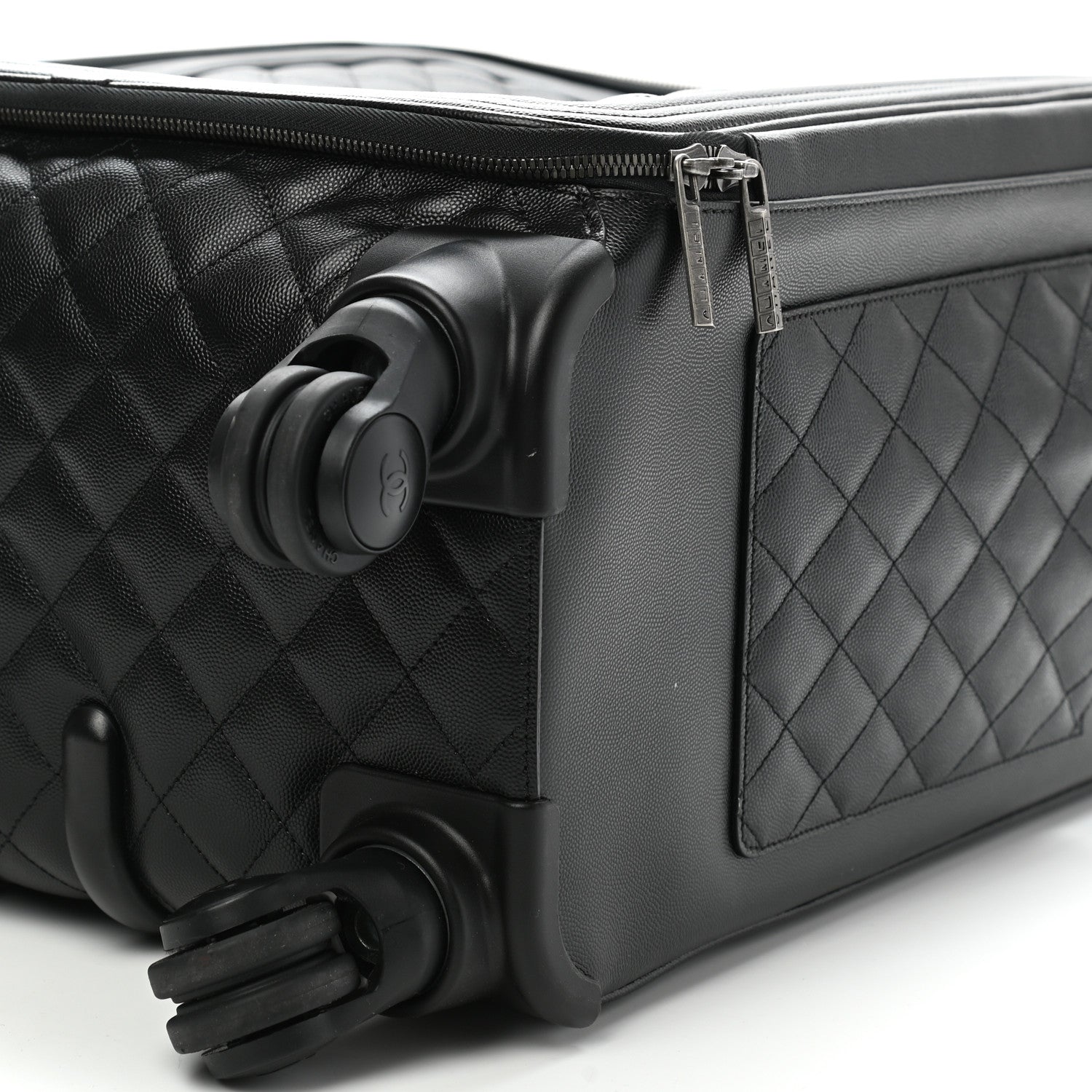 Chanel Calfskin Quilted Coco Case Trolley Black 9 of 9