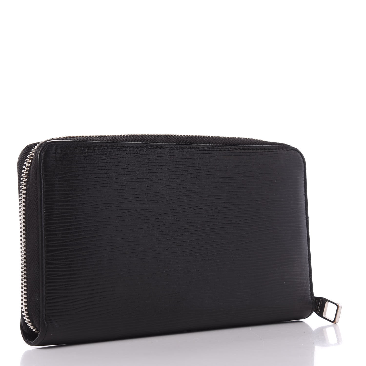 Louis Vuitton Epi Zippy Organizer Wallet Black 3 of 10