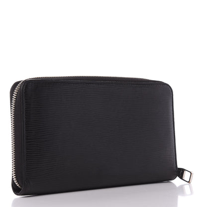 Louis Vuitton Epi Zippy Organizer Wallet Black 3 of 10