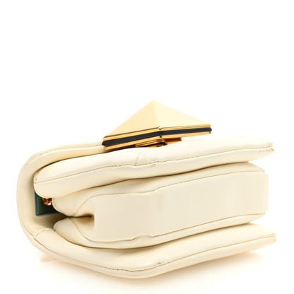 Valentino Garavani Nappa Micro One Stud Chain Bag Ivory 4 of 8