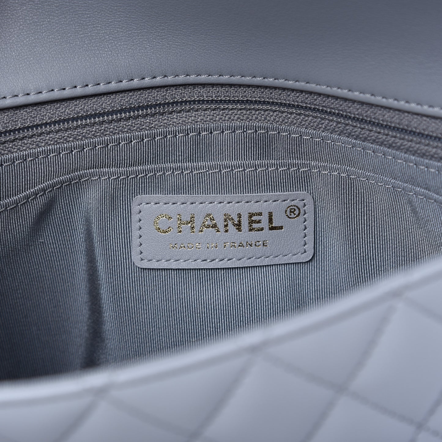 Calfskin Quilted Bolero De Chanel Flap Bag Grey