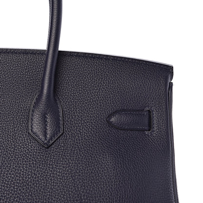 Hermes Togo Birkin 35 Bleu Nuit 13 of 34