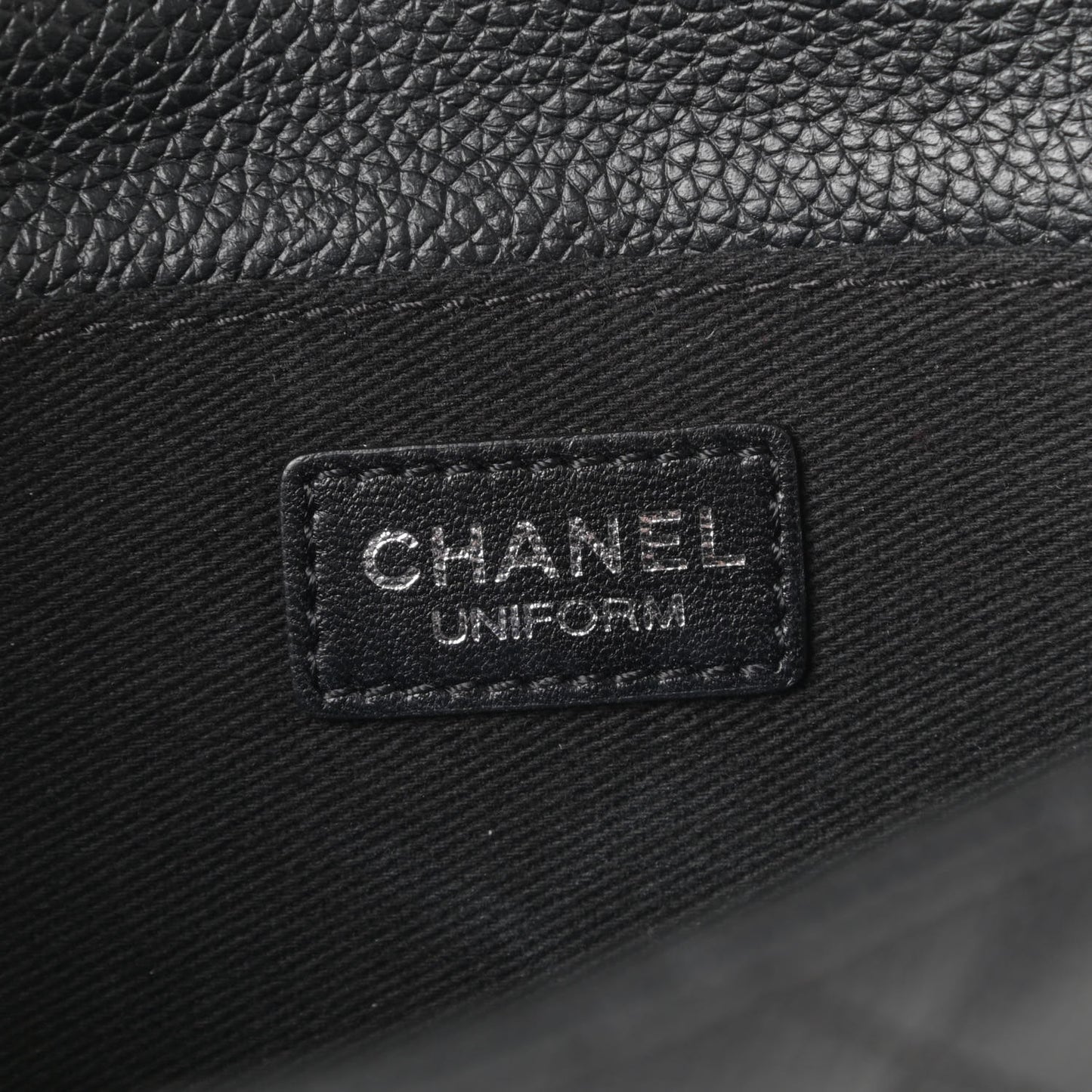 Grained Calfskin Quilted 2.55 Reissue Flap Belt Bag Clutch Black