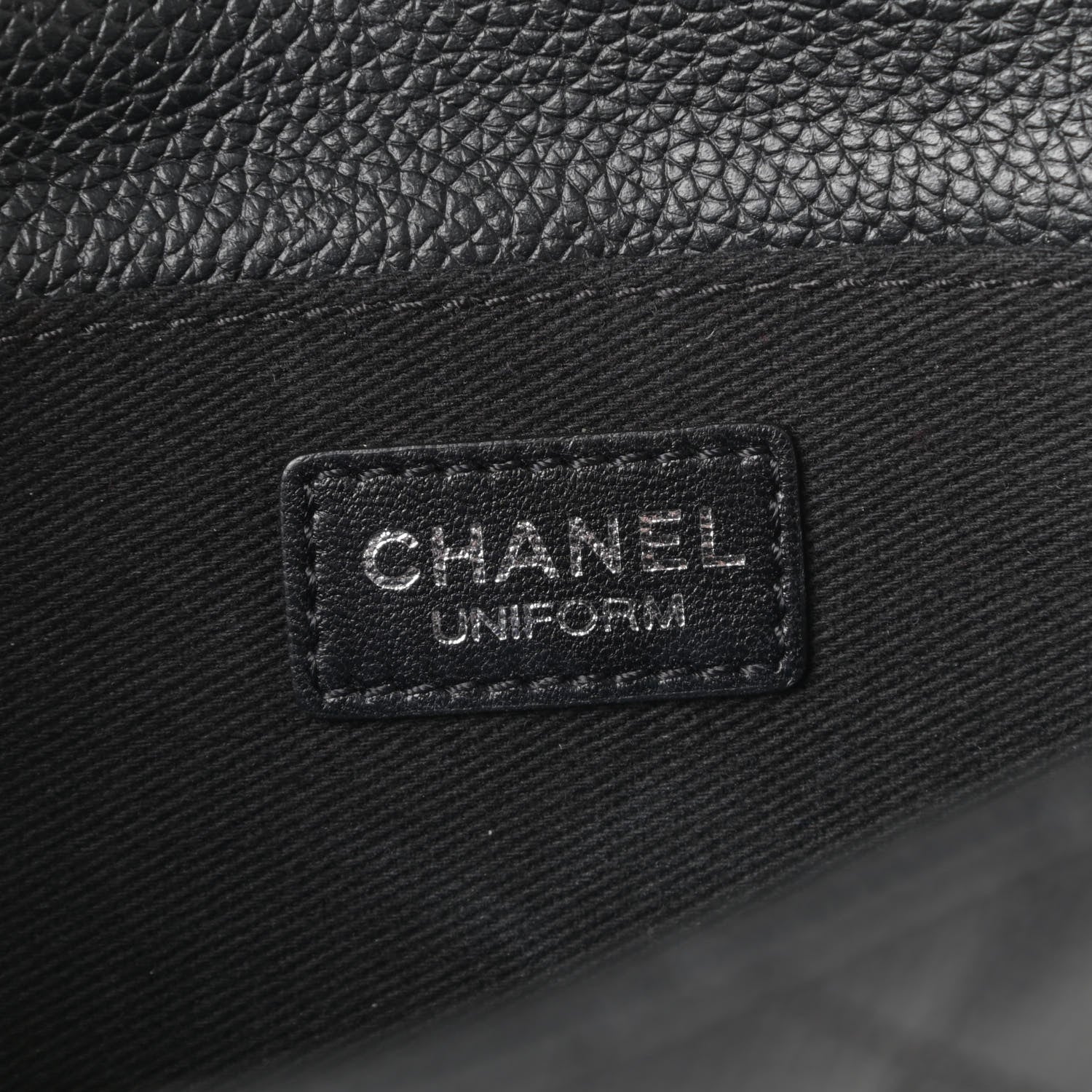 Chanel Grained Calfskin Quilted 2.55 Reissue Flap Belt Bag Clutch Black 6 of 9