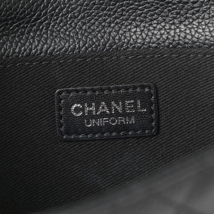 Chanel Grained Calfskin Quilted 2.55 Reissue Flap Belt Bag Clutch Black 6 of 9