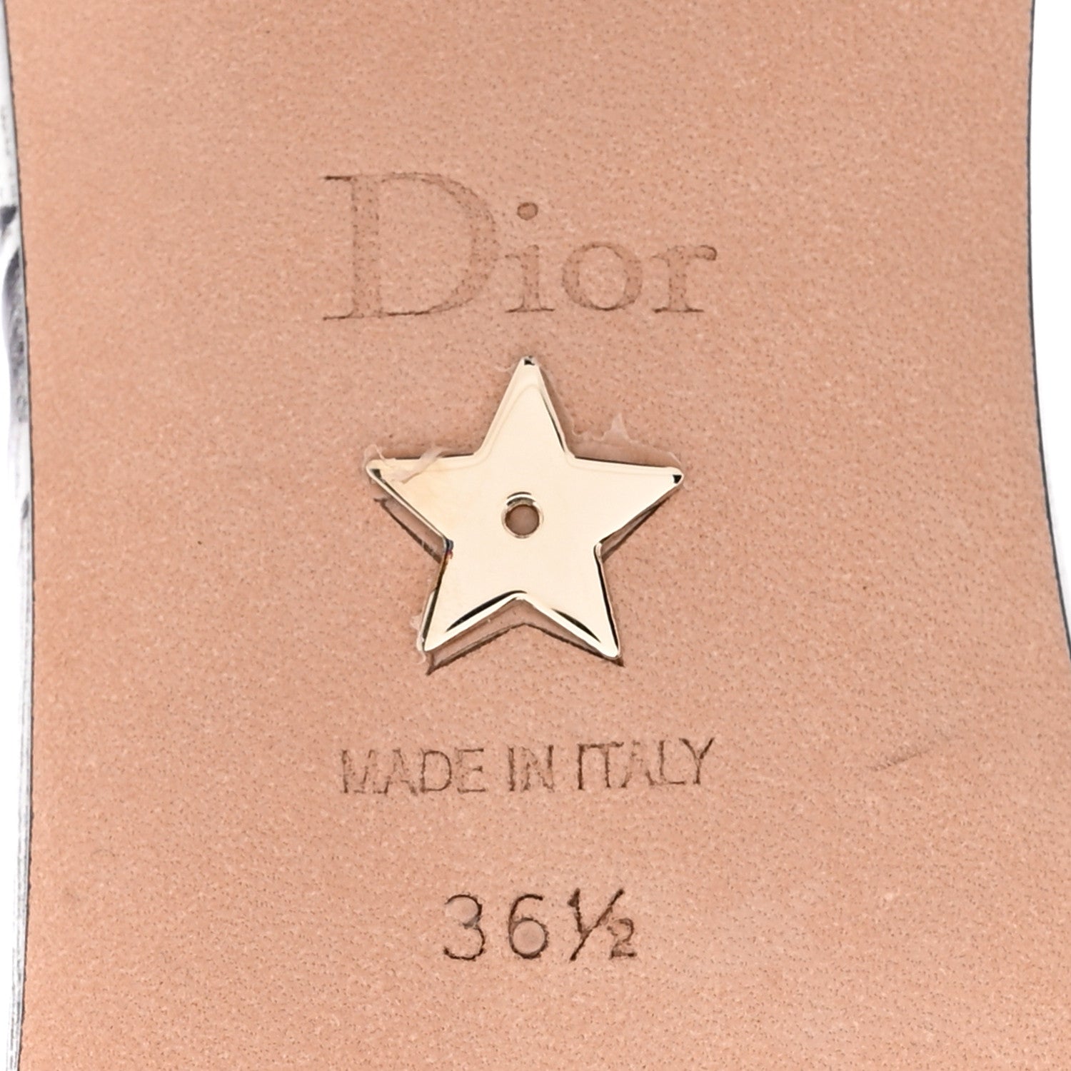 Christian Dior Canvas Dioriviera Embroidered Dway 35mm Slide Sandals 36.5 Black Multicolor 6 of 14