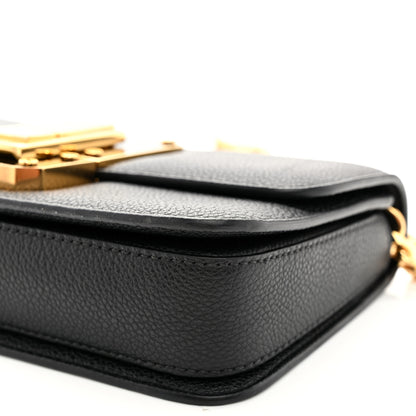 Tom Ford Grained Calfskin Crossbody Bag Black 9 of 9