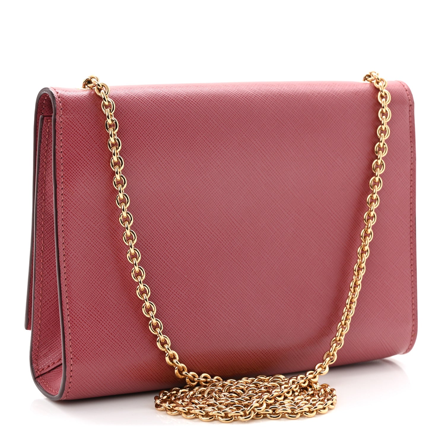 Salvatore Ferragamo Hammered Calfskin Mini Miss Vara Bow Chain Bag Pink 4 of 17