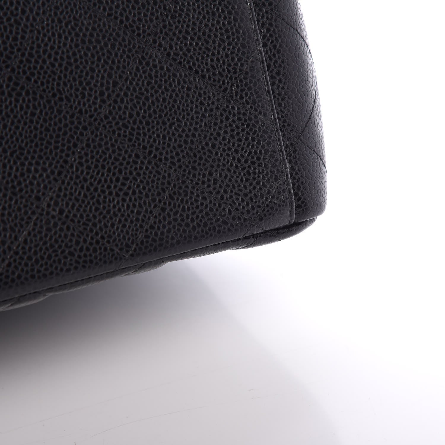 Chanel Caviar Quilted Maxi Double Flap Black 10 of 12