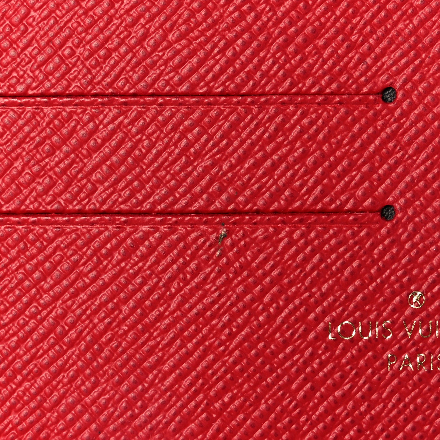 Calfskin Felicie Card Holder Insert Cherry