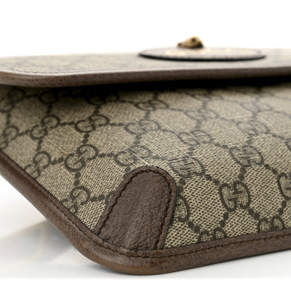 Gucci GG Supreme Monogram Neo Vintage Web Belt Bag Brown 9 of 11