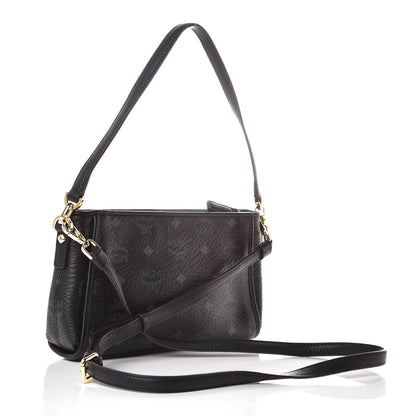 MCM Visetos Mini Crossbody Bag Black 4 of 10