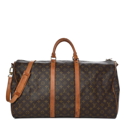 Louis Vuitton Monogram Keepall Bandouliere 55 1 of 24