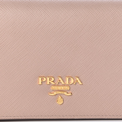 Prada Saffiano Metal Mini Crossbody Bag Cipria 7 of 9