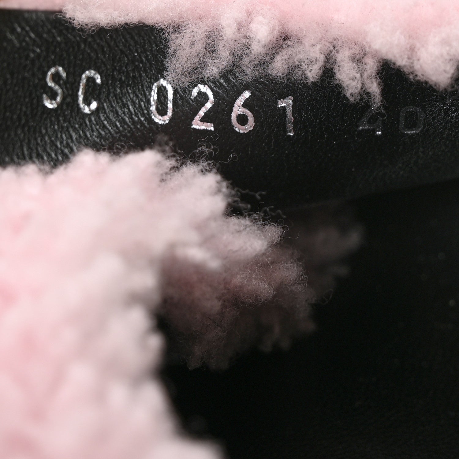 Louis Vuitton Shearling Paseo Sandals 40 Pink 6 of 8