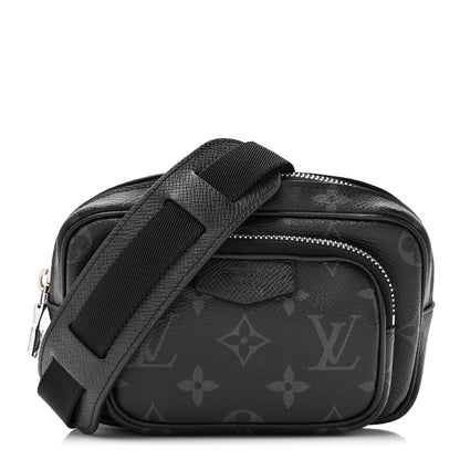 Louis Vuitton Monogram Eclipse Taigarama Outdoor Pouch Black 1 of 9