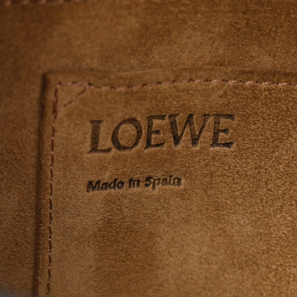 Loewe Calfskin Jacquard Small Gate Dual Bag Onyx Blue 6 of 10
