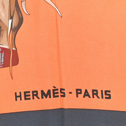 Hermes Silk Mon Petit Cheval Mexicain Scarf 90 3 of 3