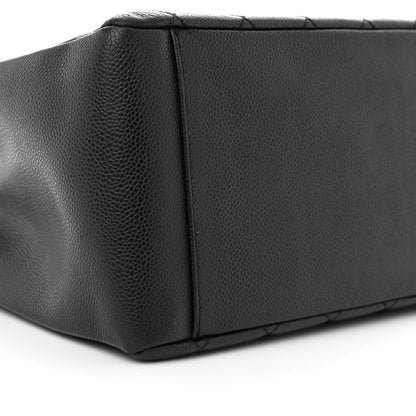 Chanel Caviar Quilted Grand Shopping Tote GST Black 9 of 14
