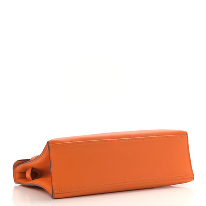 Hermes Swift Kelly Pochette Clutch Orange 4 of 21