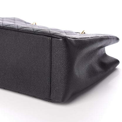 Chanel Caviar Quilted Grand Shopping Tote GST Black 9 of 9