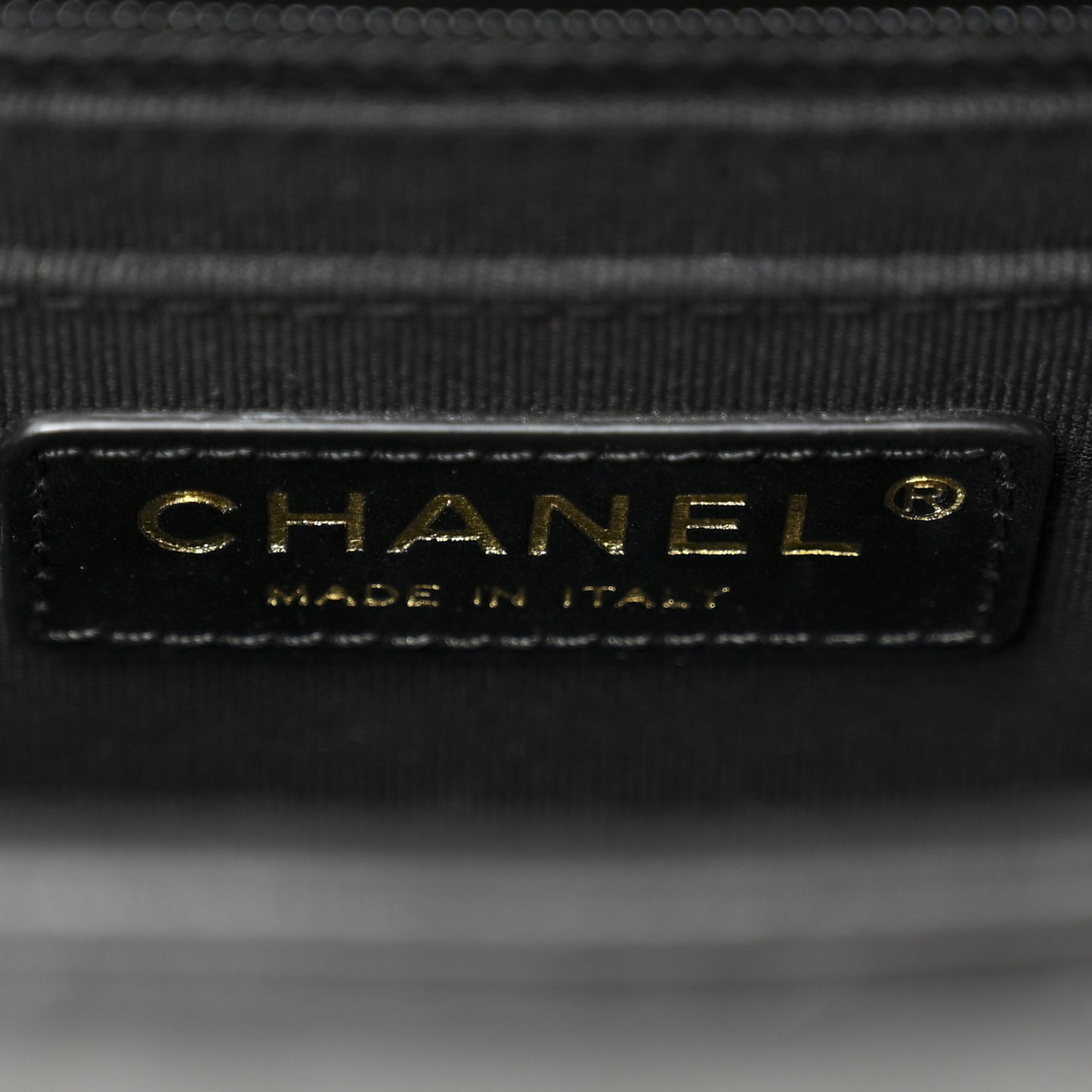 Aged Calfskin Quilted Double You Mini Flap Black