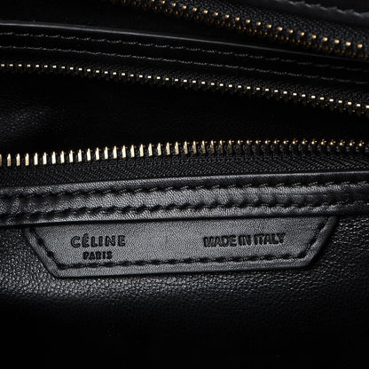 Celine Smooth Calfskin Suede Mini Tri-Color Luggage Almond 6 of 12
