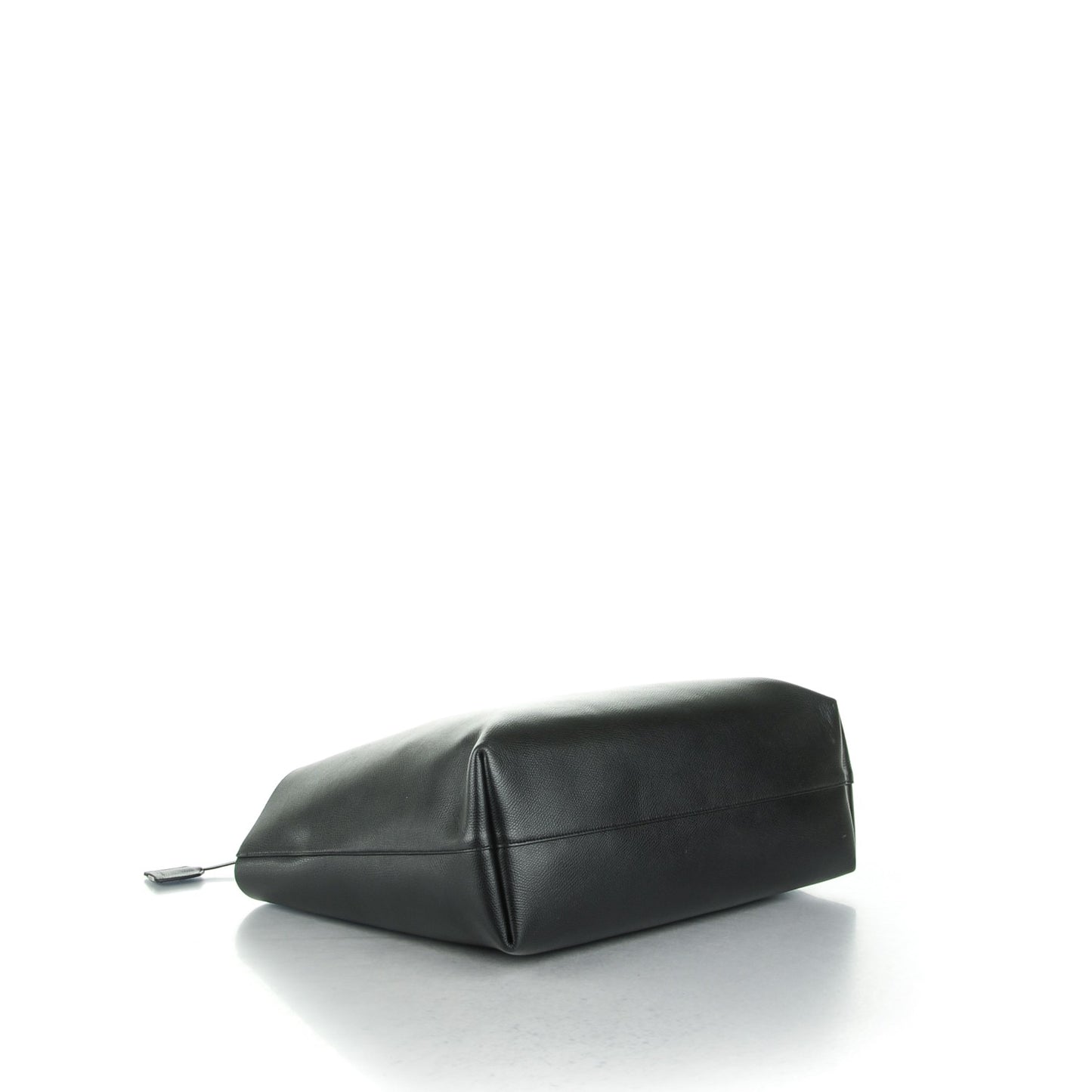Calfskin Large Shopping Tote Black