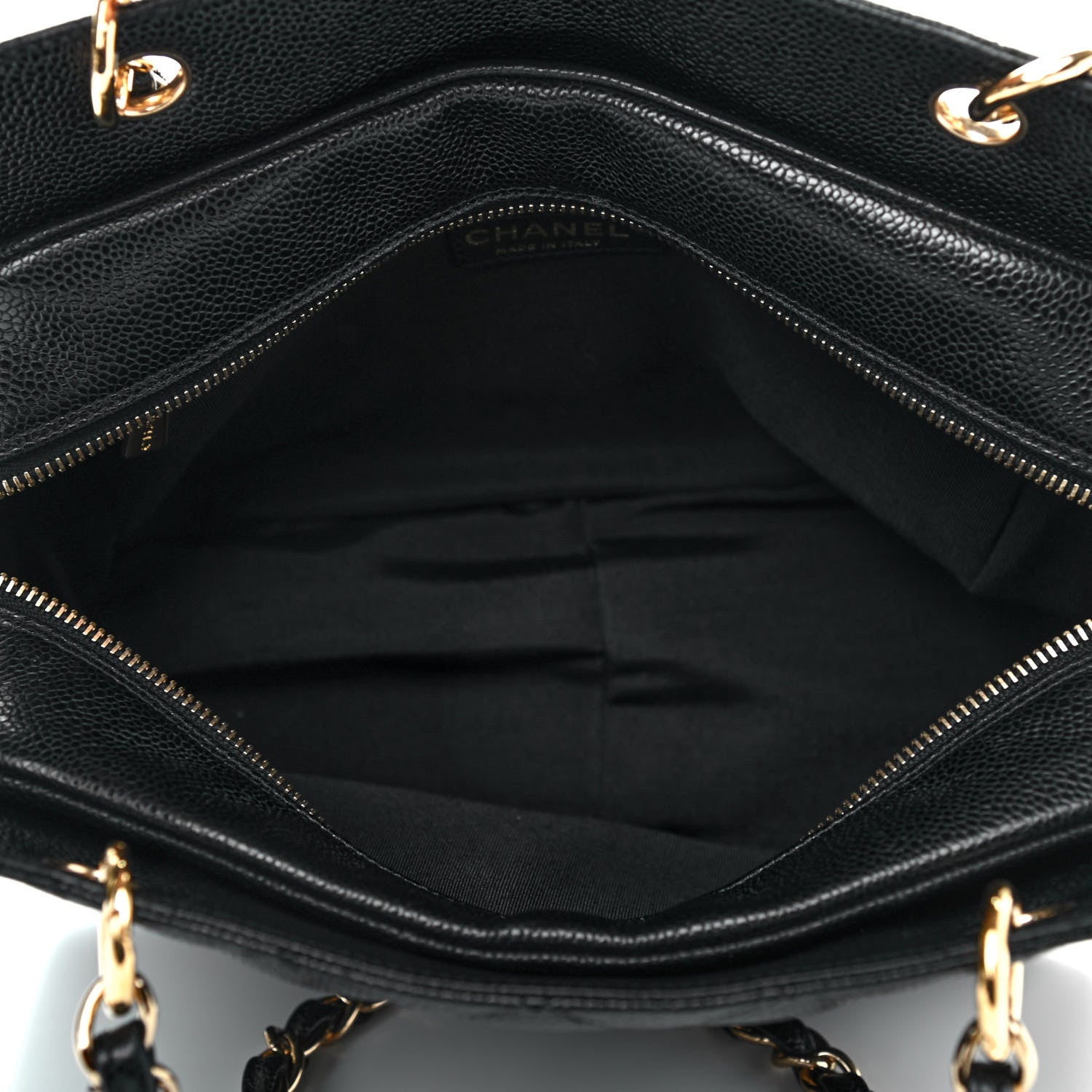 Chanel Caviar Quilted Petit Timeless Tote PTT Black 4 of 4