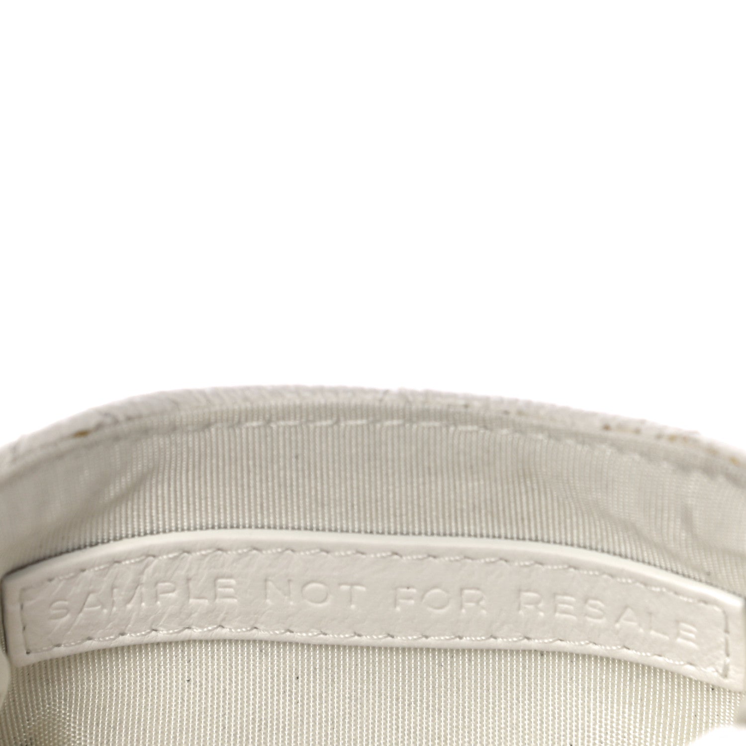 Chanel Caviar Quilted Belt Bag With Charms On Chain White 8 of 13