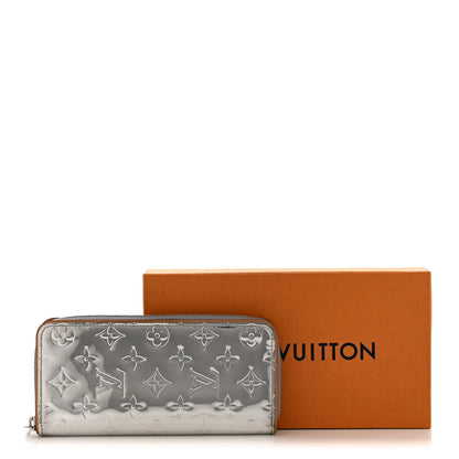 Louis Vuitton Monogram Mirror Zippy Wallet Silver 10 of 10