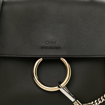 Chloe Calfskin Small Faye Day Shoulder Bag Deep Forest 7 of 9
