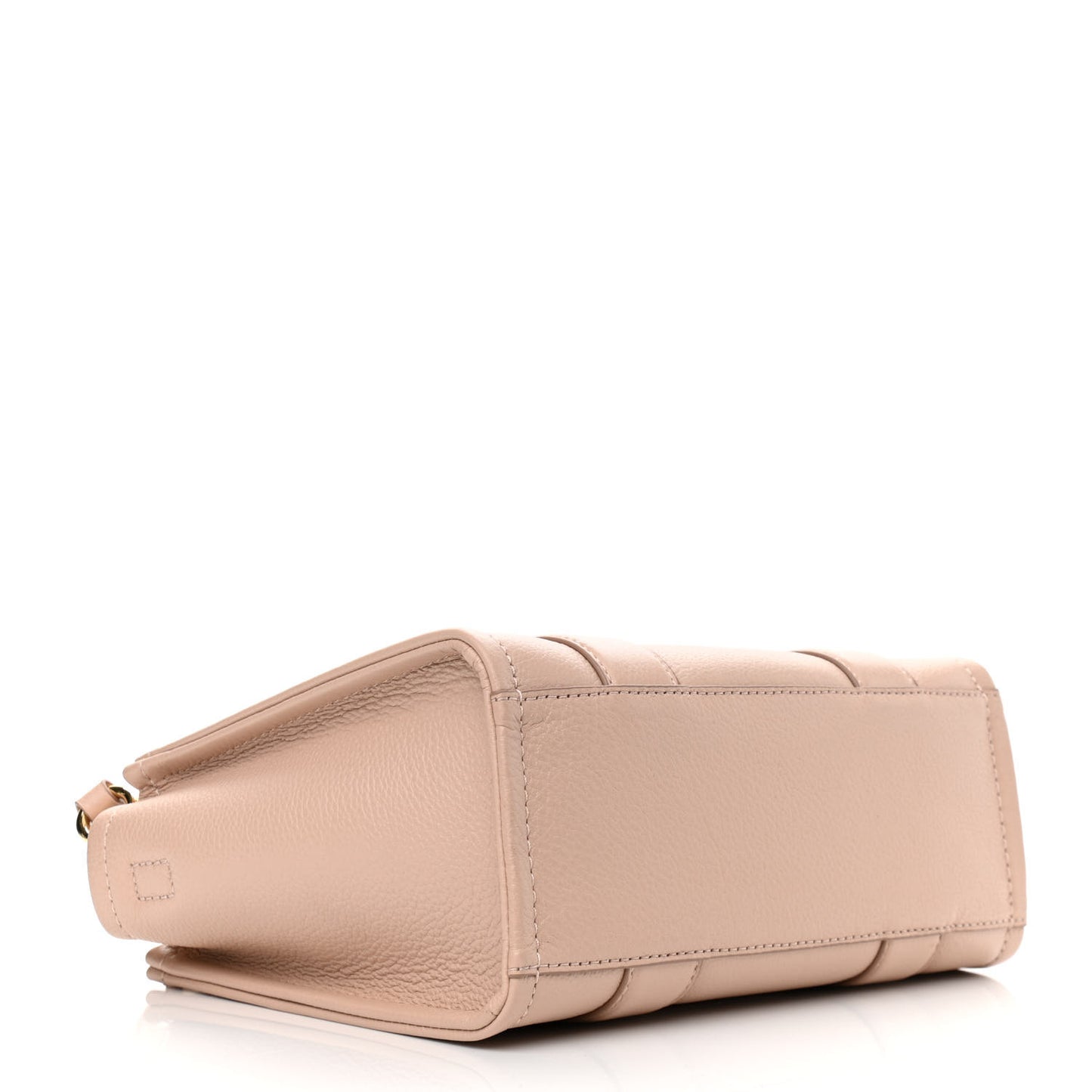 Grained Calfskin Small The Tote Bag Rose Dust