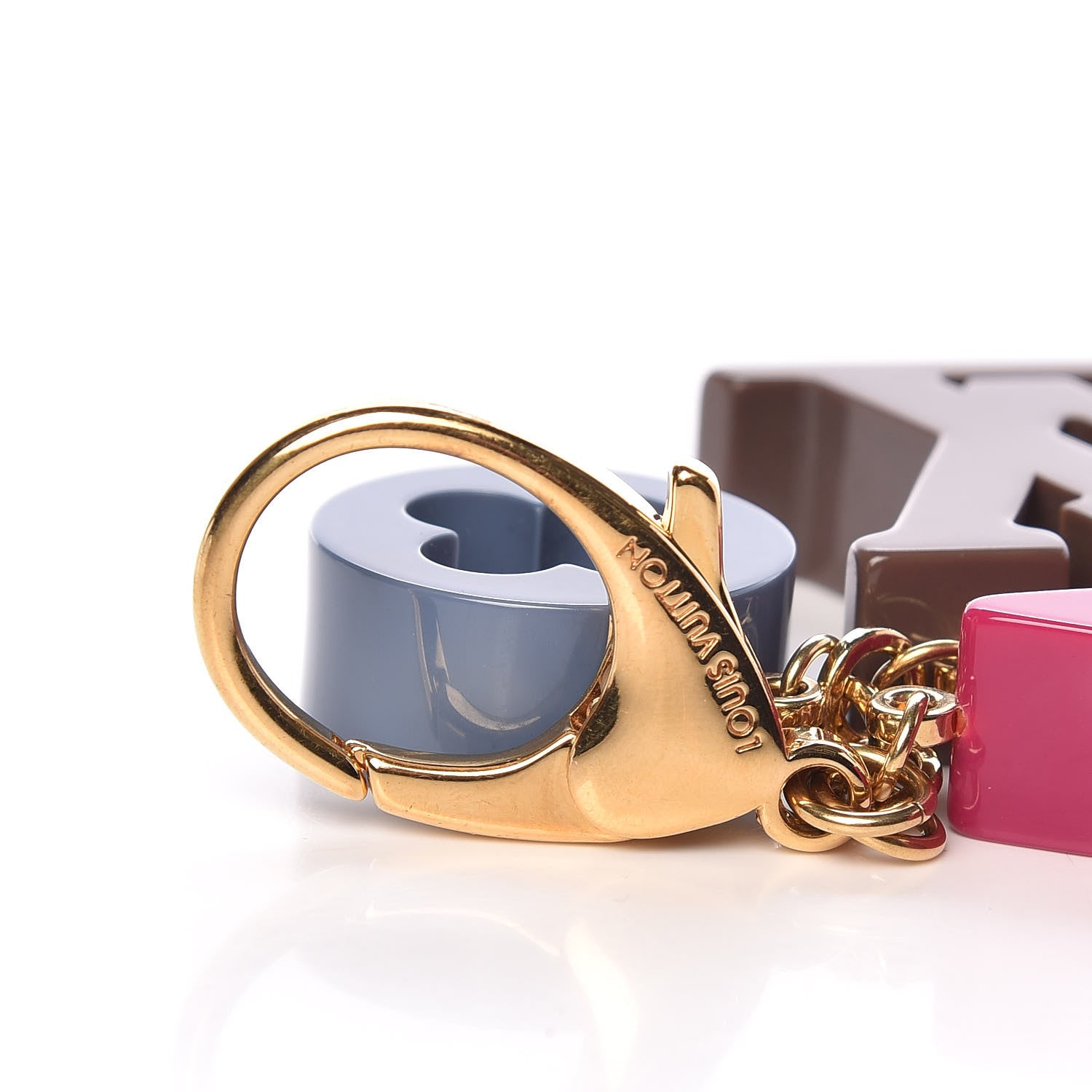 Louis Vuitton Resin Playtime Bag Charm Marron 4 of 4