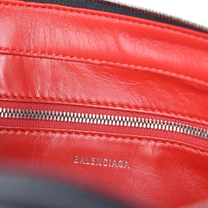 Balenciaga Calfskin XS Triangle Duffle Black 10 of 12
