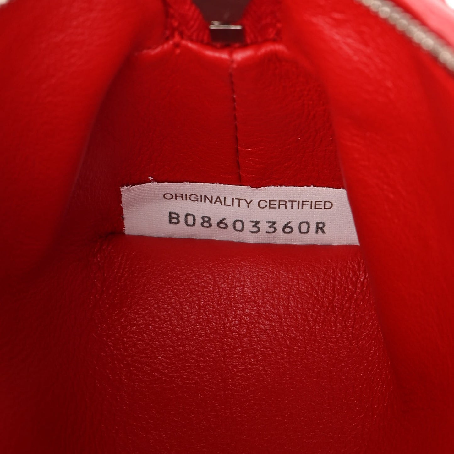 Nappa Intrecciato Mini Crossbody Bright Red