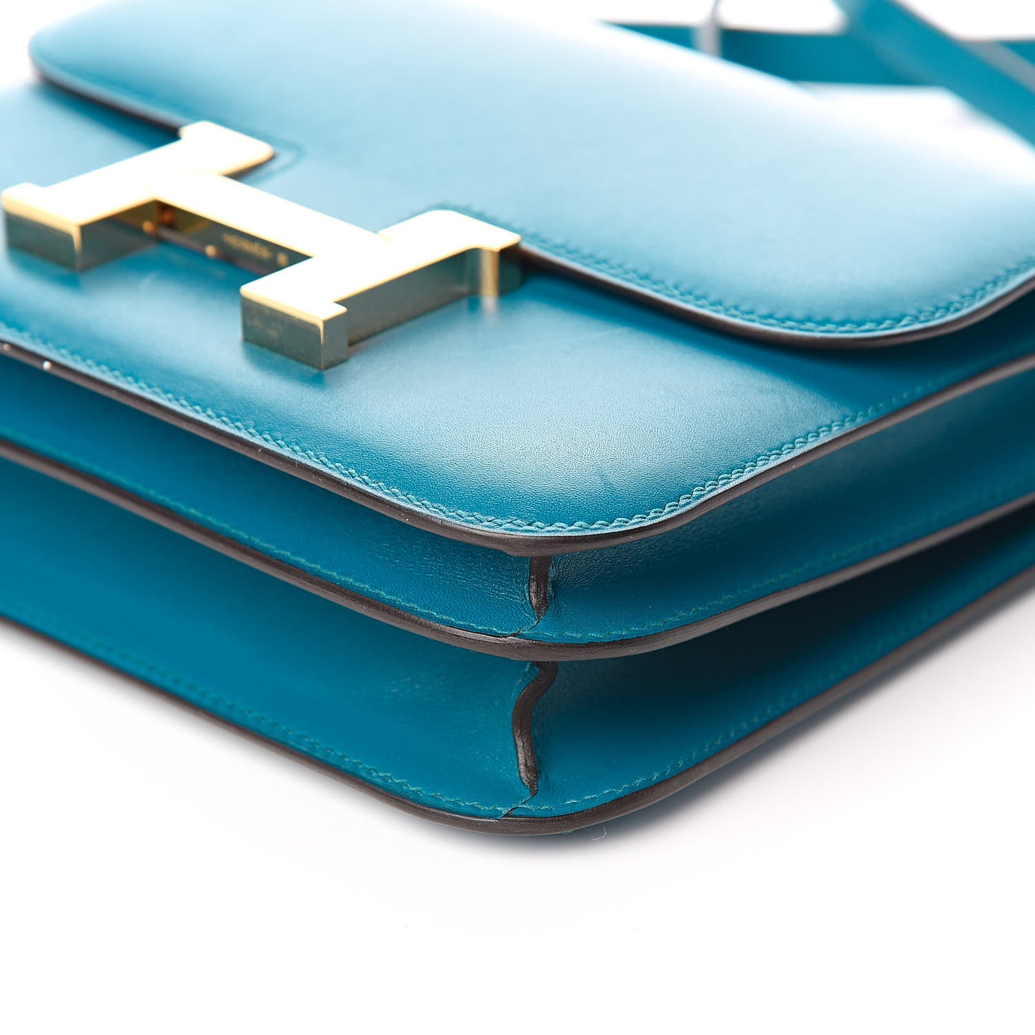 Hermes Tadelakt Constance 18 Bleu Izmir 11 of 21