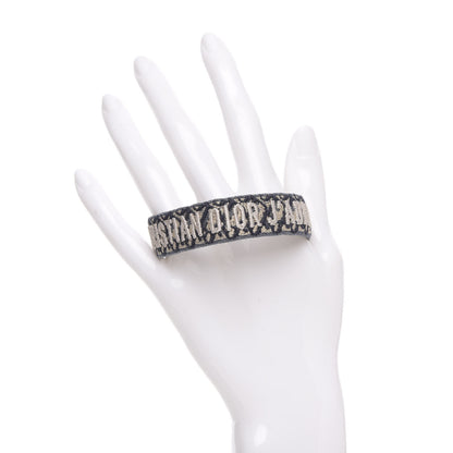 Christian Dior Woven Cotton J'Adior Friendship Bracelet Blue 2 of 3