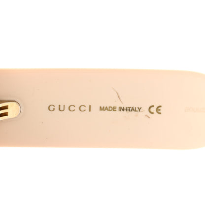 Gucci Acetate Crystal Oversize Sunglasses GG0481S White 6 of 8