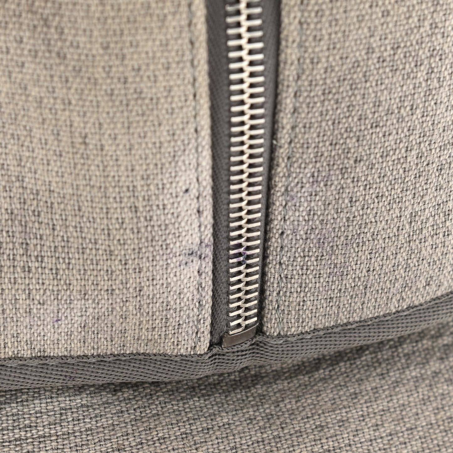 Canvas Deauville Bowling Bag Grey