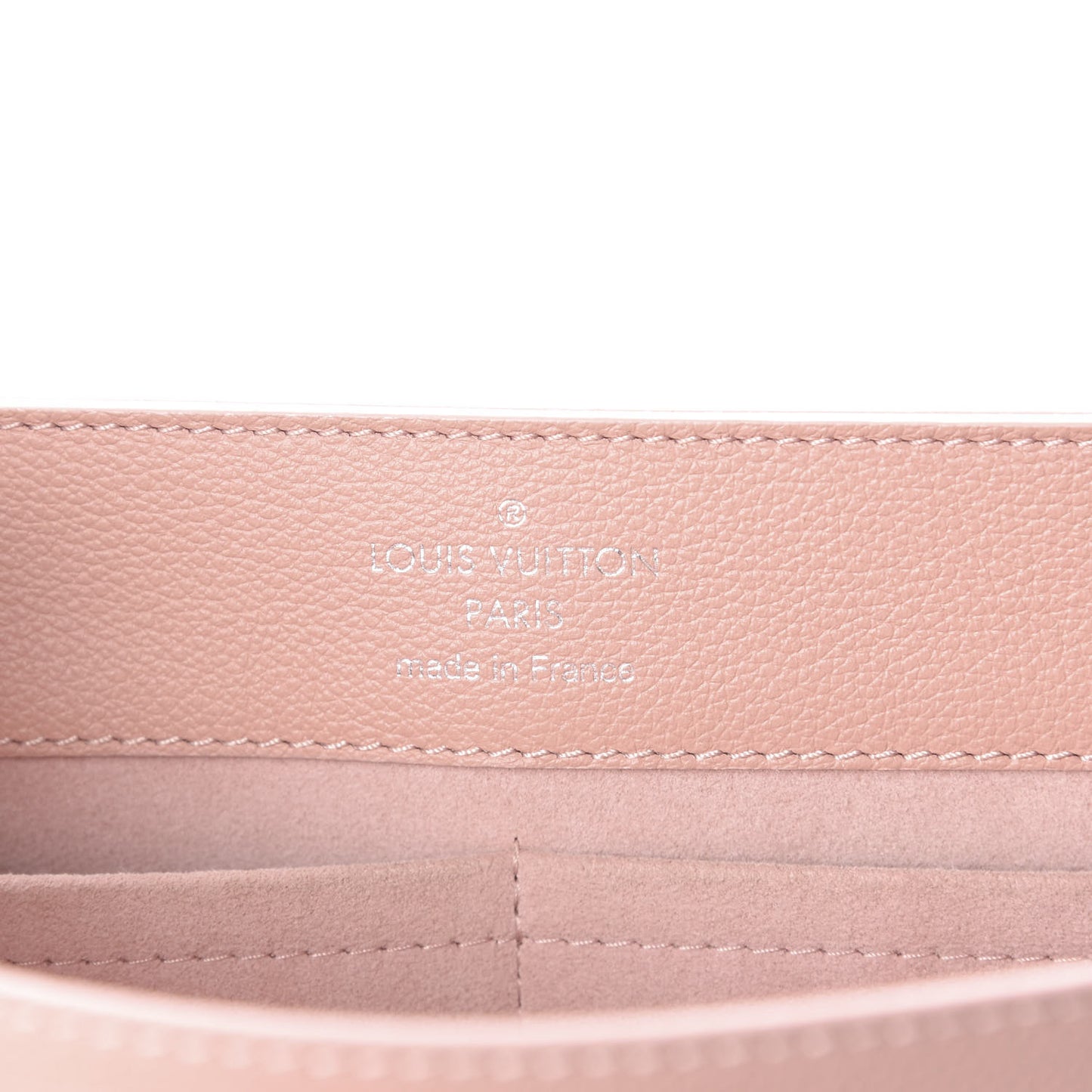 Soft Calfskin Lockme Ever Rose Ballet White Maito Black