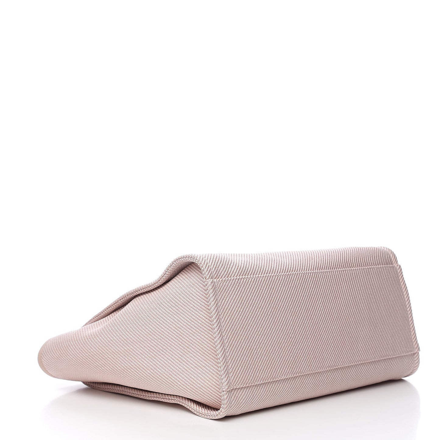 Mixed Fibers Calfskin Medium Deauville Tote Beige