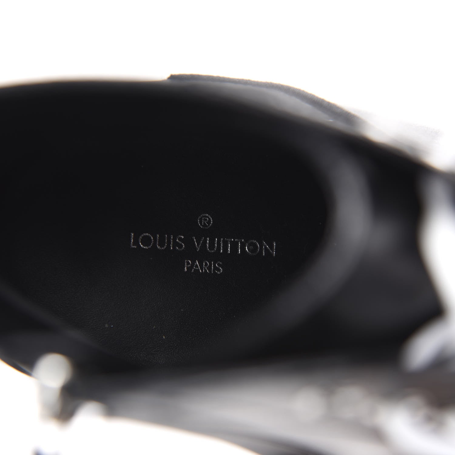 Louis Vuitton Patent Calfskin Monogram Star Trail Ankle Boots 38.5 Black 8 of 8