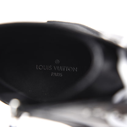 Louis Vuitton Patent Calfskin Monogram Star Trail Ankle Boots 38.5 Black 8 of 8