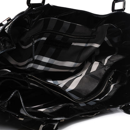 Burberry Patent Quilted Beaton Black 10 of 13