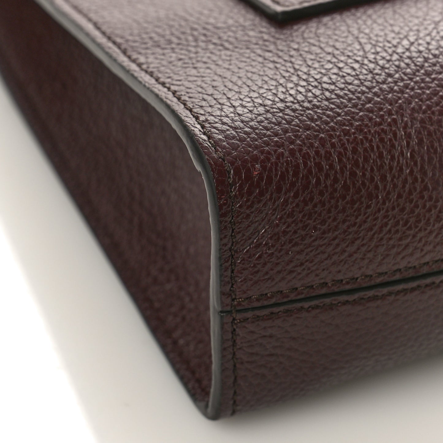 Natural Grain Calfskin New Antony Messenger Crossbody Oxblood