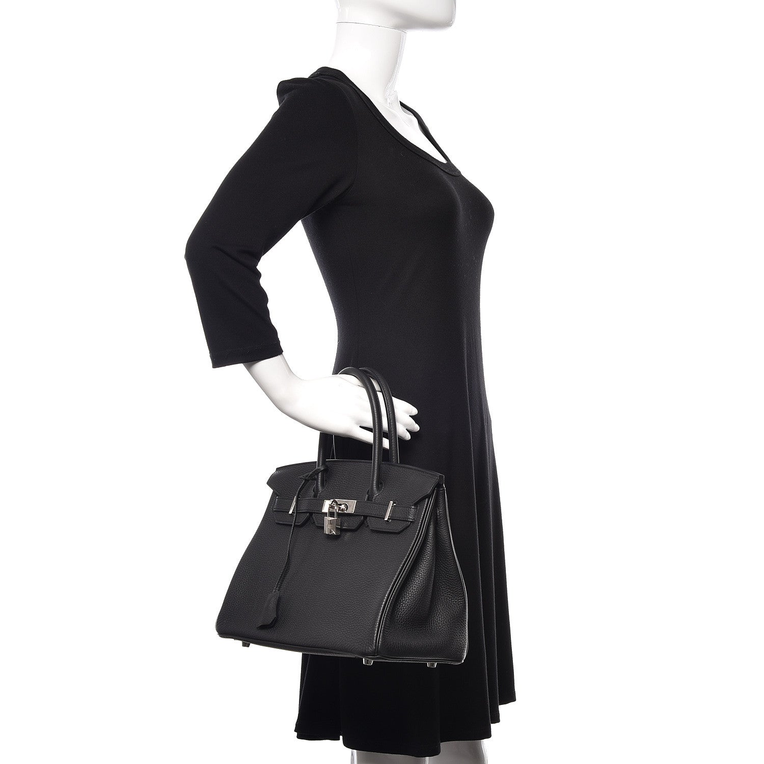 Hermes Togo Birkin 30 Black 2 of 32