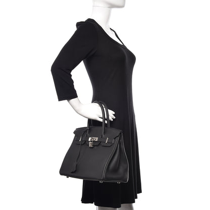 Hermes Togo Birkin 30 Black 2 of 32