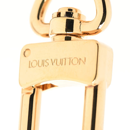 Louis Vuitton LV Facettes Bag Charm Key Holder Gold 3 of 3
