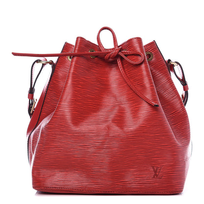 Louis Vuitton Epi Petit Noe Castillan Red 1 of 9